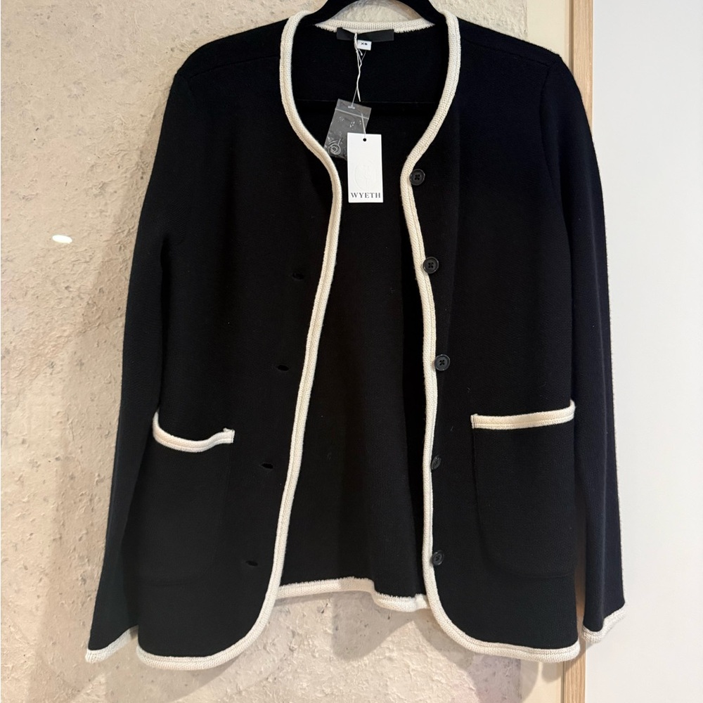 Black and White Women's cardigan